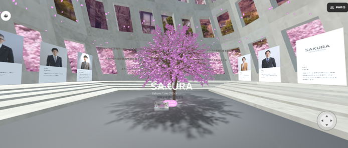 transcosmos offers a metaverse space to SAKURA Law Office, led by the lawyer Kenshiro Michishita
